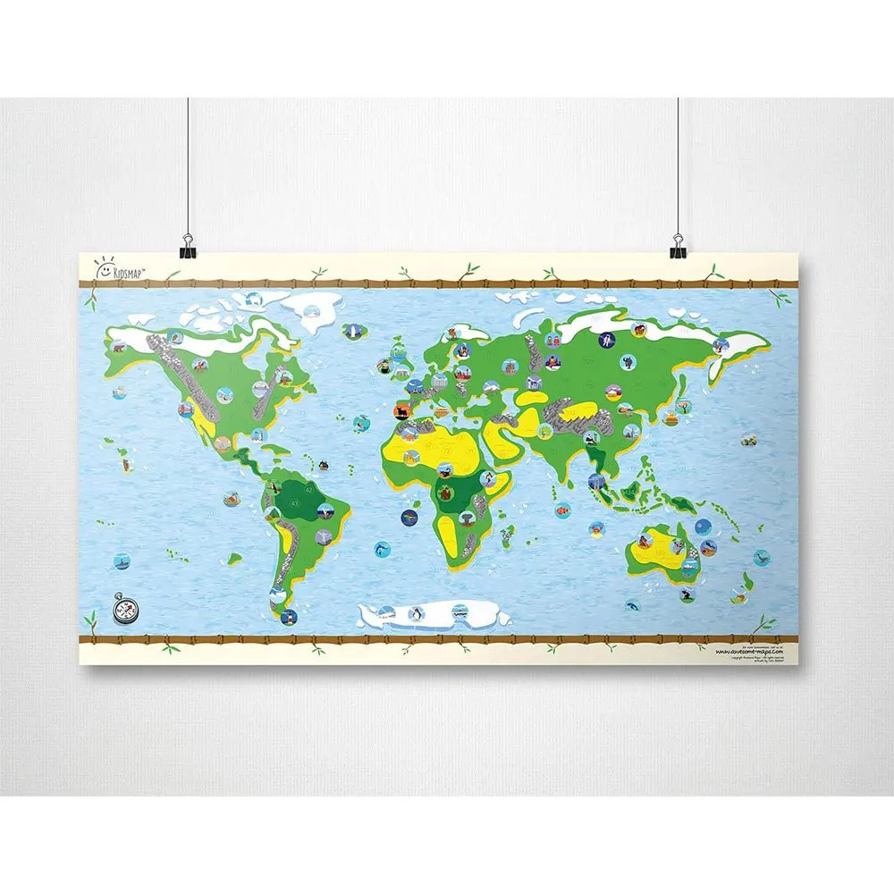 Awesome Maps Interactive Karta, One size