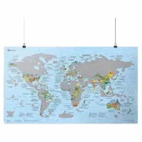 Awesome Maps Scratch And Discover Karta Awesome Maps Scratch And Discover Karta
