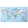Awesome Maps Snow Trip Karta, Multicolour, One Size