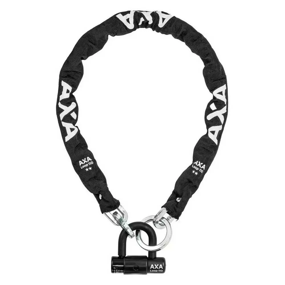 Axa 59003895ks Kedjelås, Black / white, One Size