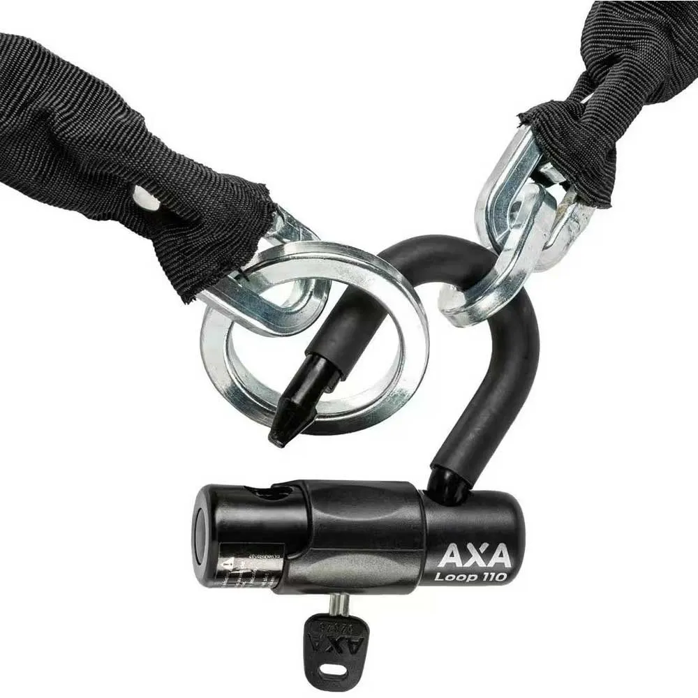 Axa 59003895ks Kedjelås, Black / white, One Size