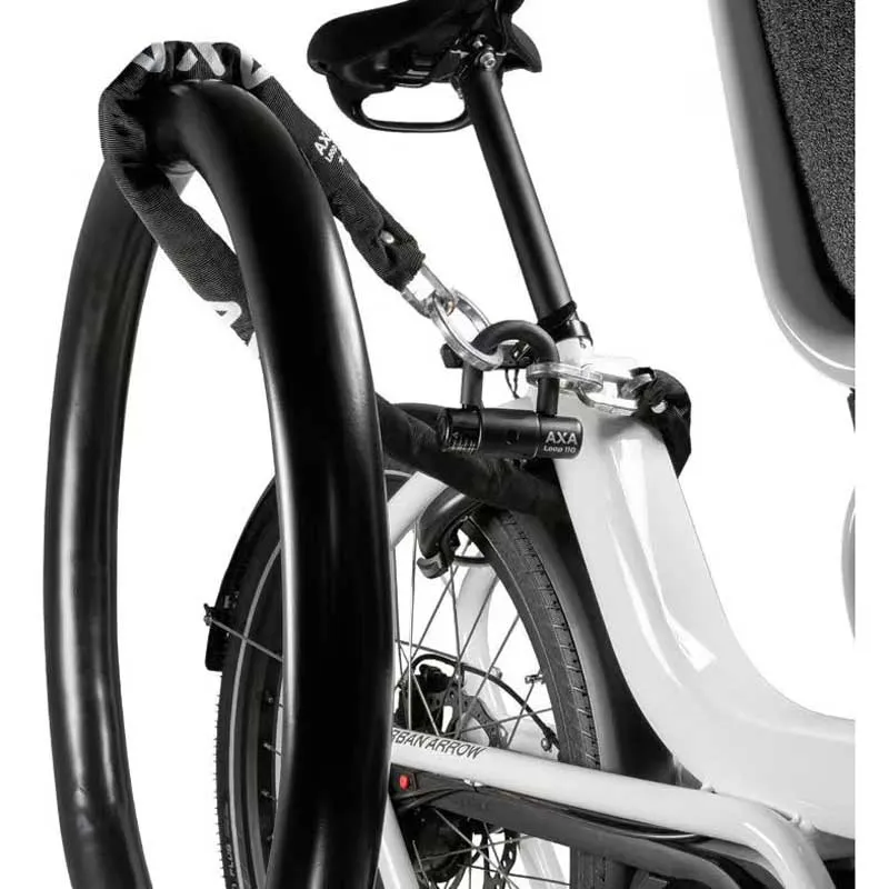 Axa 59003895ks Kedjelås, Black / white, One Size