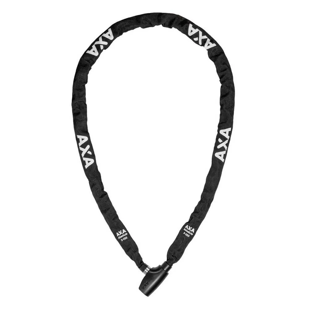 Axa Absolute Kedjelås, Black, 5 x 1500mm