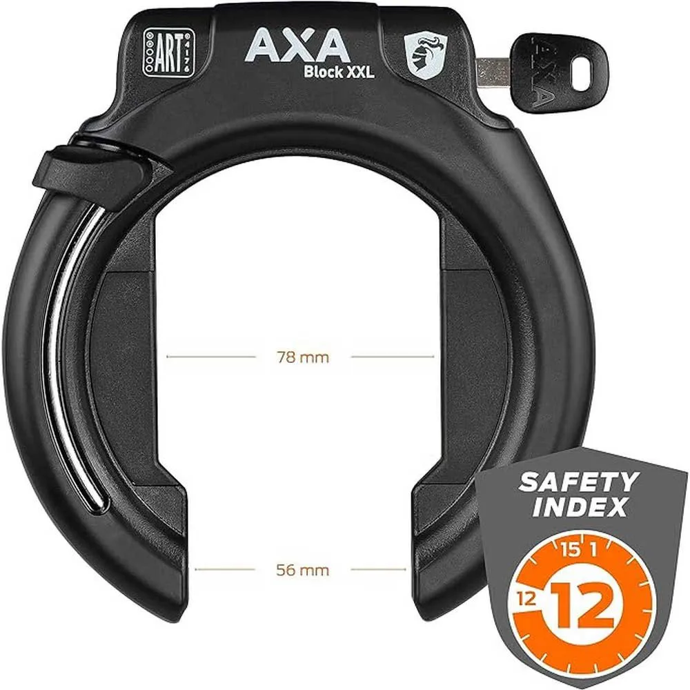 Axa Block XXL Retractable Rahmenschloss