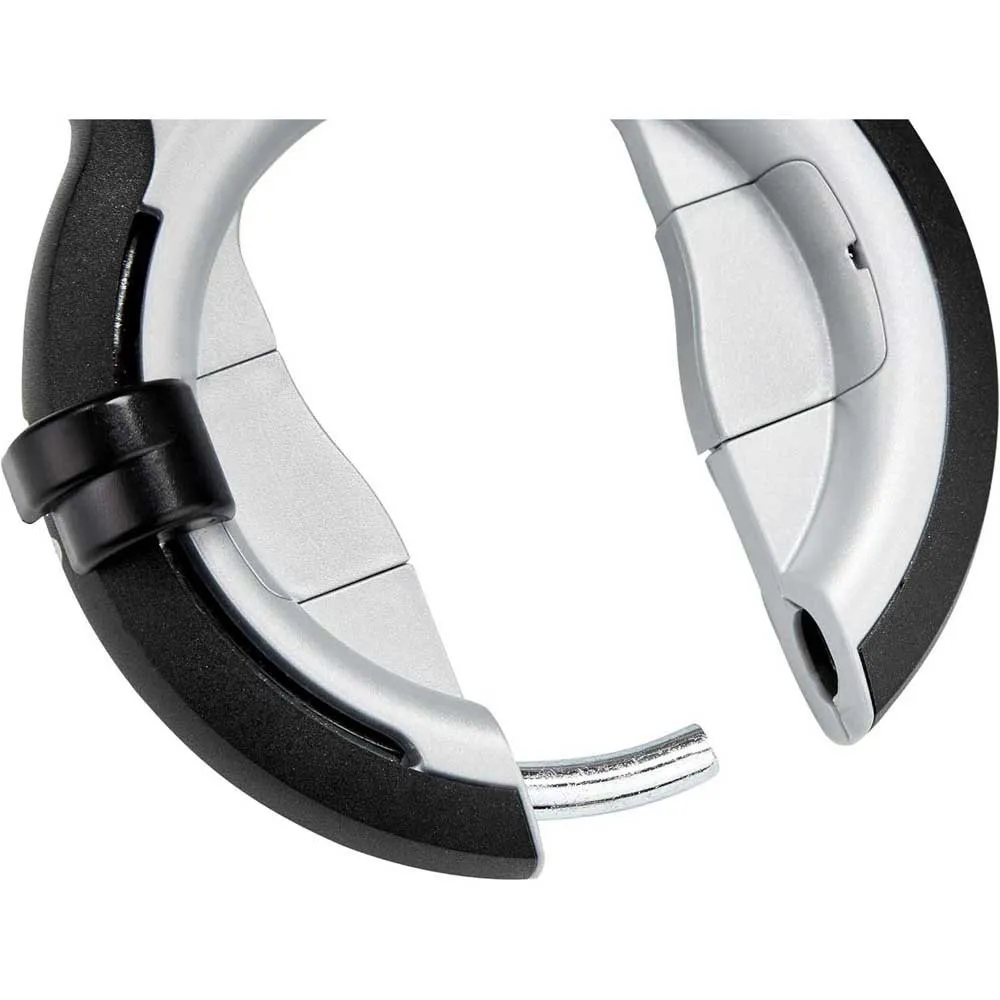 Axa Defender Retactable Cykelramlås, Silver / black, One Size