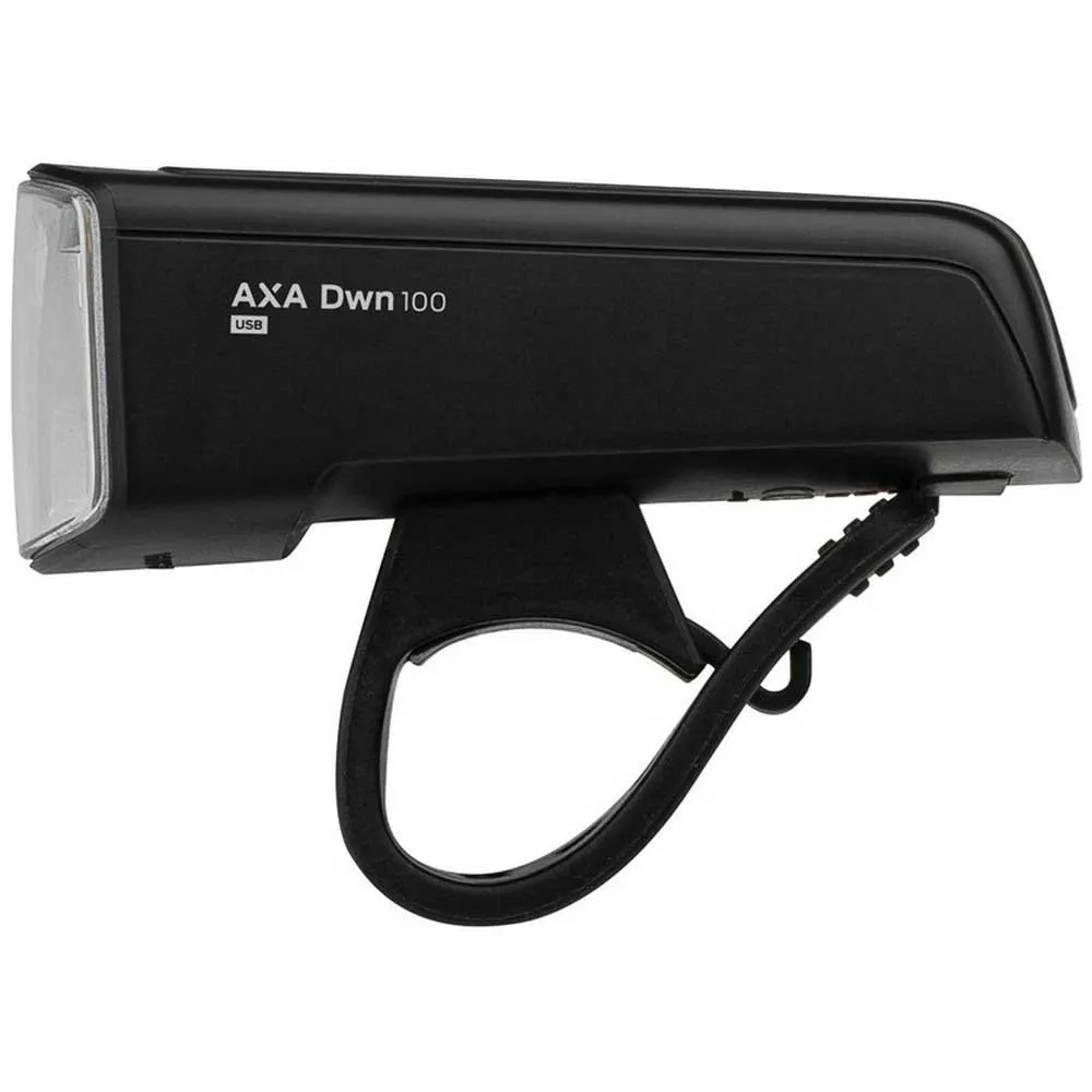 Axa Dwn 100 Cykellampset, Black / red, One Size