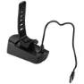 Axa Dwn 100 Cykellampset, Black / red, One Size