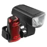 Axa Dwn 50 Led Cykellampset, Black, 50 Lumens