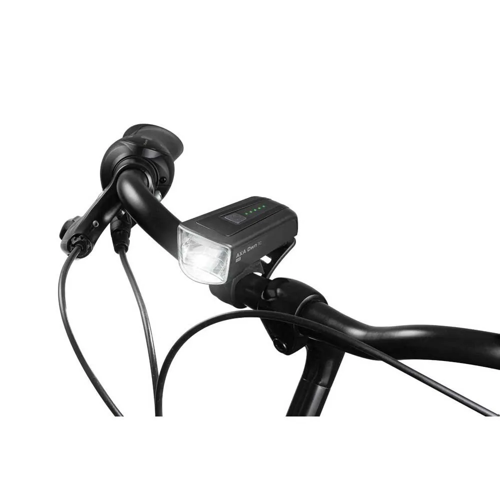 Axa Dwn 70 Framlampa, Black, One Size