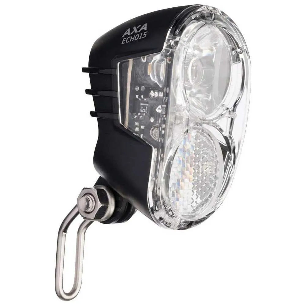 Axa Echo 15 Framlampa, Black, One Size