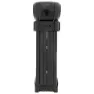 Axa Fold Pro Hopfällbart Lås, Black, 100cm