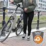 Axa Fold Pro Hopfällbart Lås, Black, 100cm