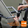 Axa Fold Pro Hopfällbart Lås, Black, 100cm