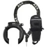 Axa Inmenso Xl + Ulc Cykelramlås, Black, 130cm