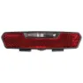 Axa Juno B 80 Mm Bakljus, Red, One Size