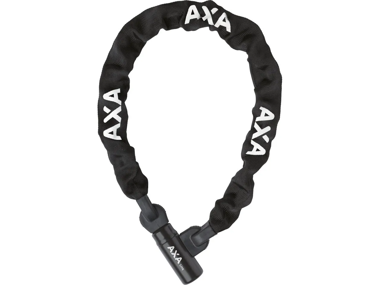 Axa Linq 100 Kettenschloss, Svart