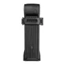 Axa Lite Code Hopfällbart Lås, Black, 1000mm