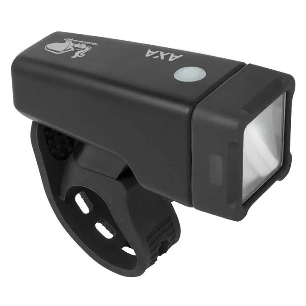 Axa Niteline T4-r Led Usb Cykellampset, Black, One Size Axa Niteline T4-r Led Usb Cykellampset, Black, One Size