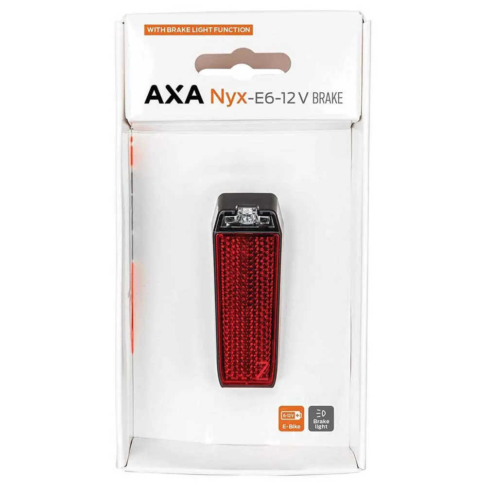 Axa Nyx E-bike Bakljus, Red, One Size