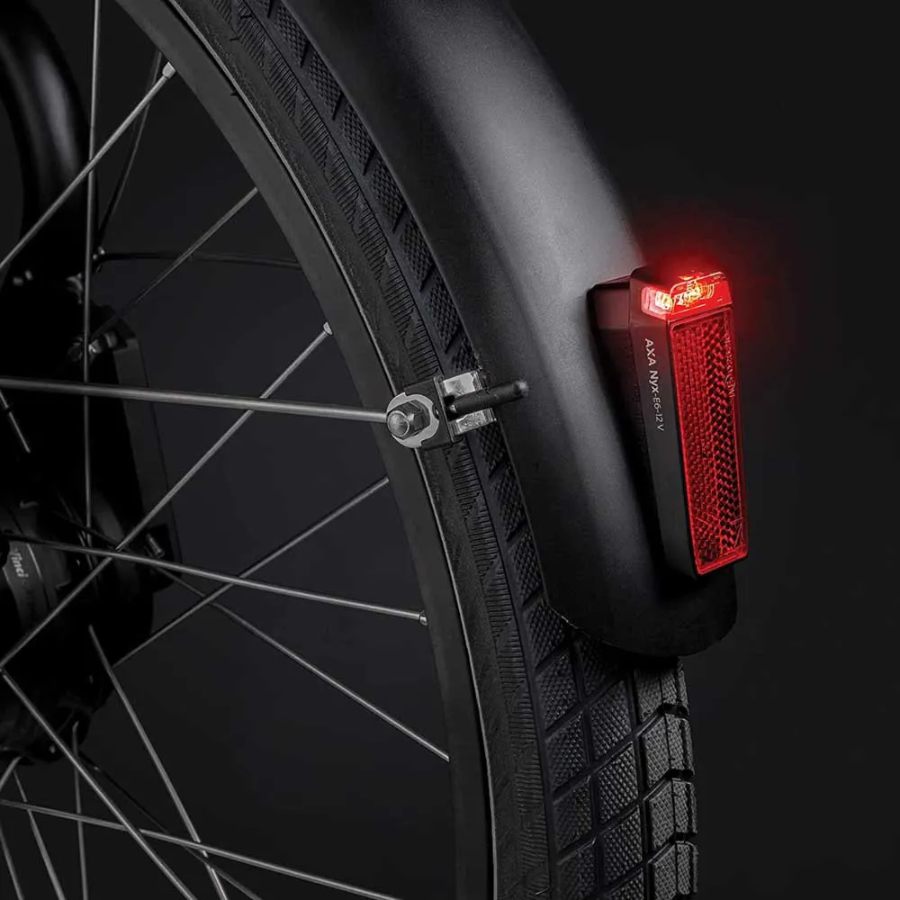 Axa Nyx E-bike Bakljus, Red, One Size