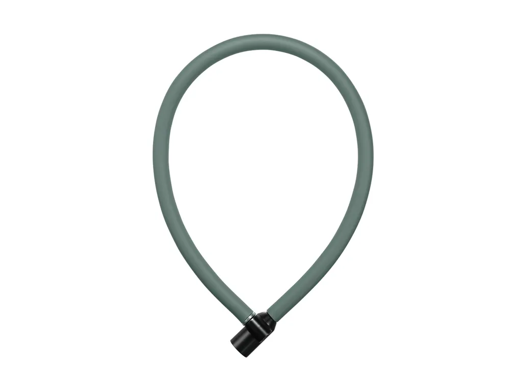 Axa Resolute 6-60 kabellås med nyckel 60 cm army green, Grön