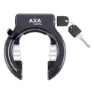 Axa Solid Plus Battery Himano Systems Cykelramlås, Black, One Size