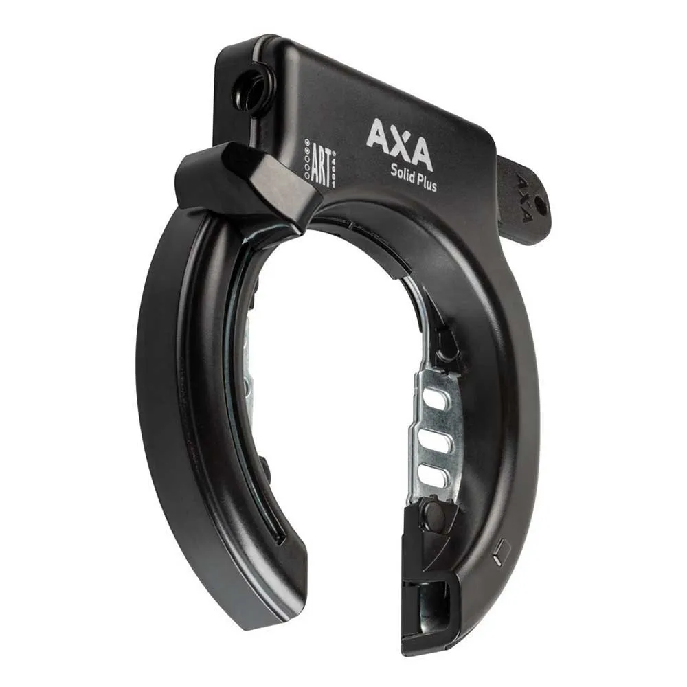 Axa Solid Plus Bosch Gen2 Battery Cykelramlås, Black, One Size