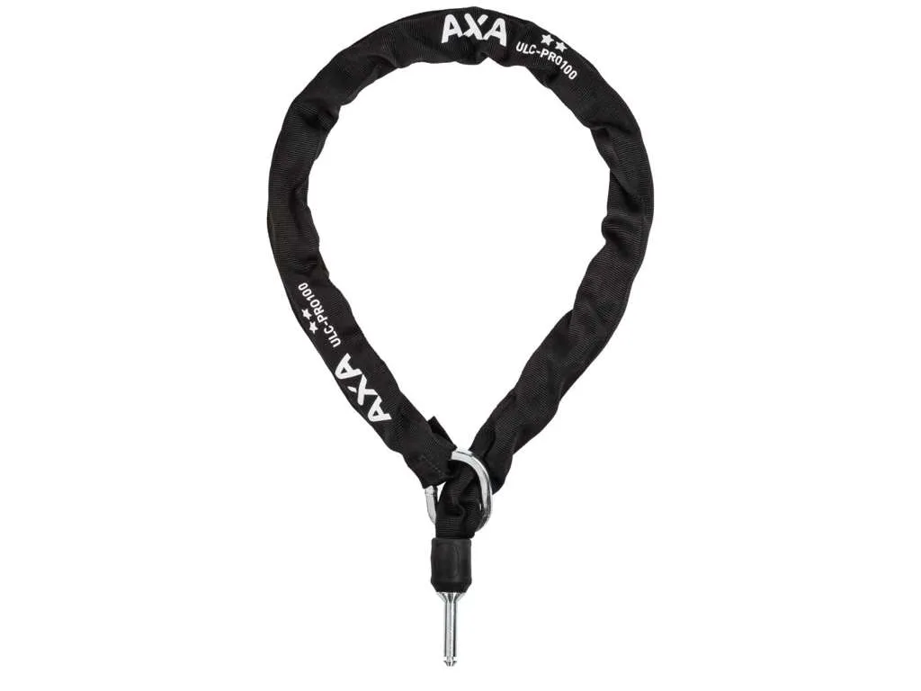 Axa ULC-Pro100 kättinglås plug-in 1000x8, Svart