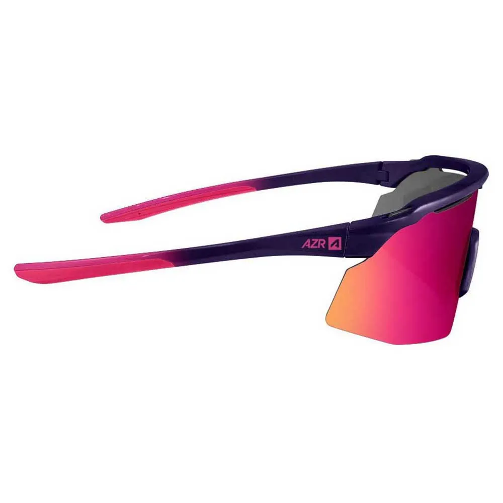 AZR Iseran Solglasögon, Purple matt, Hydrophobic Pink/CAT3