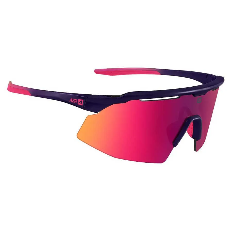 AZR Iseran Solglasögon, Purple matt, Hydrophobic Pink/CAT3