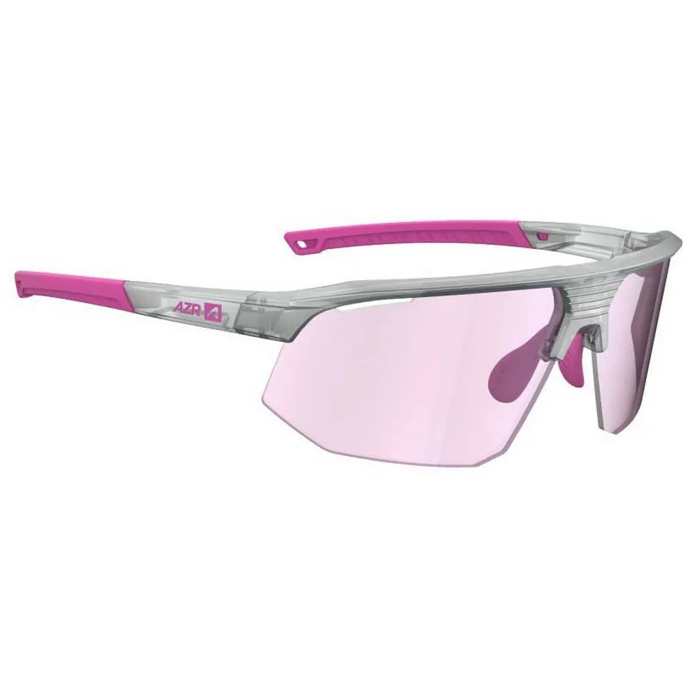 AZR Kromic Arrow Rx Foto Kromatiska Solglasögon, Crystal grey, Irise Pink Mirror/CAT1-3