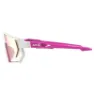 AZR Kromic Pro Race Jr Rx Foto Kromatiska Solglasögon, White / red, Pink Irise/CAT0-3