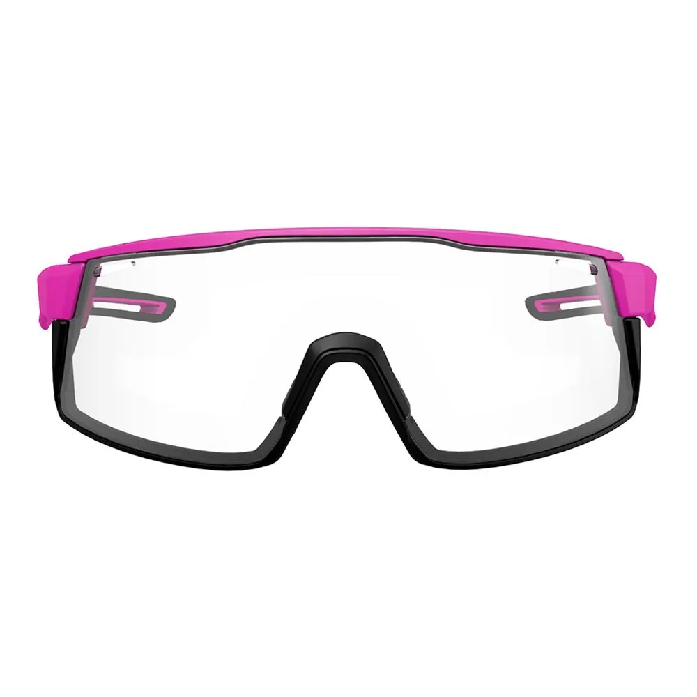 AZR Kromic Sprint Foto Kromatiska Solglasögon, Matte fuchsia / black, Photochromic Clear Mirror/CAT0-3