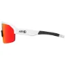 AZR Sky Rx Solglasögon, Matte white, Red Mirror/CAT3