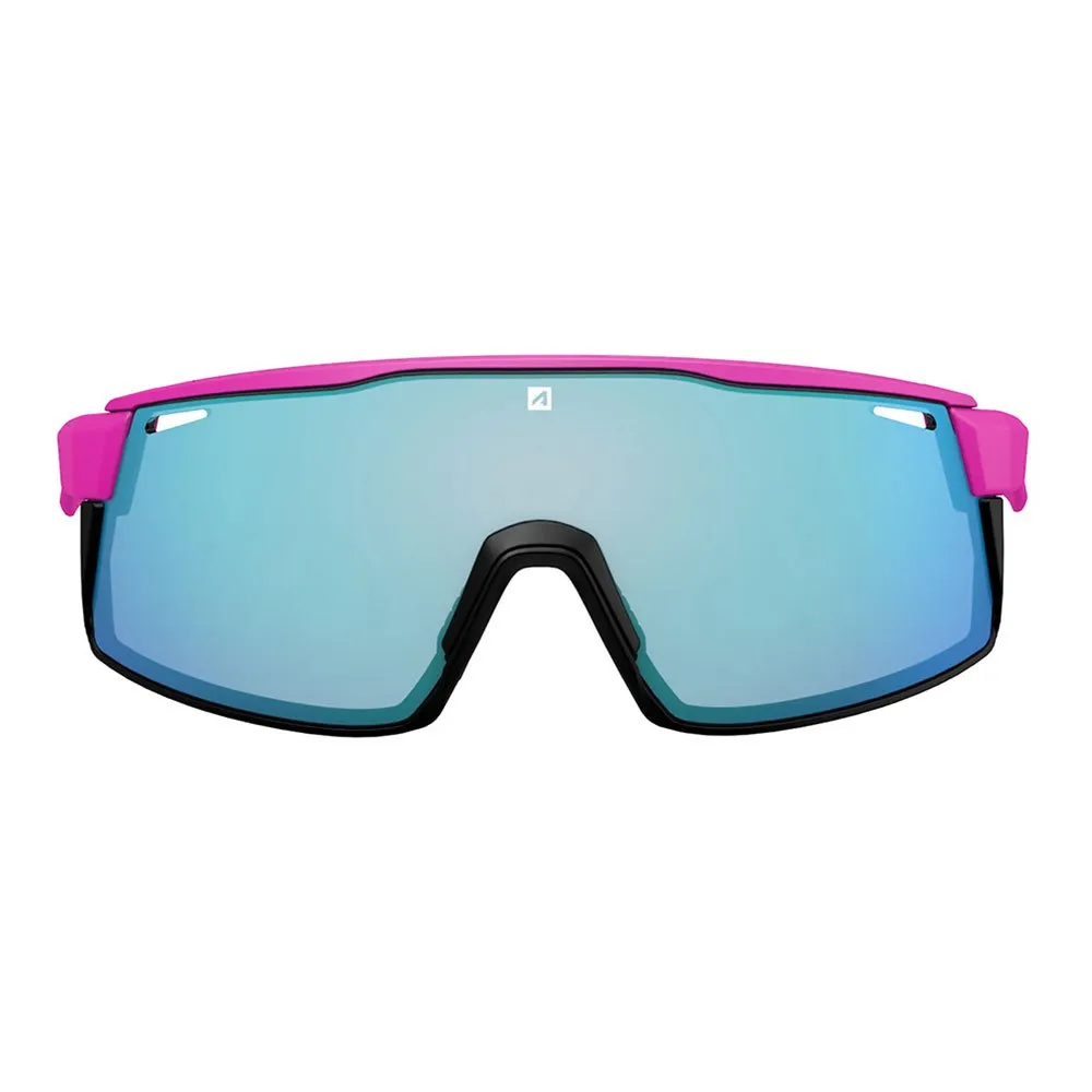 AZR Sprint Solglasögon, Matte fuchsia / black, Blue Mirror/CAT3