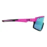 AZR Sprint Solglasögon, Matte fuchsia / black, Blue Mirror/CAT3