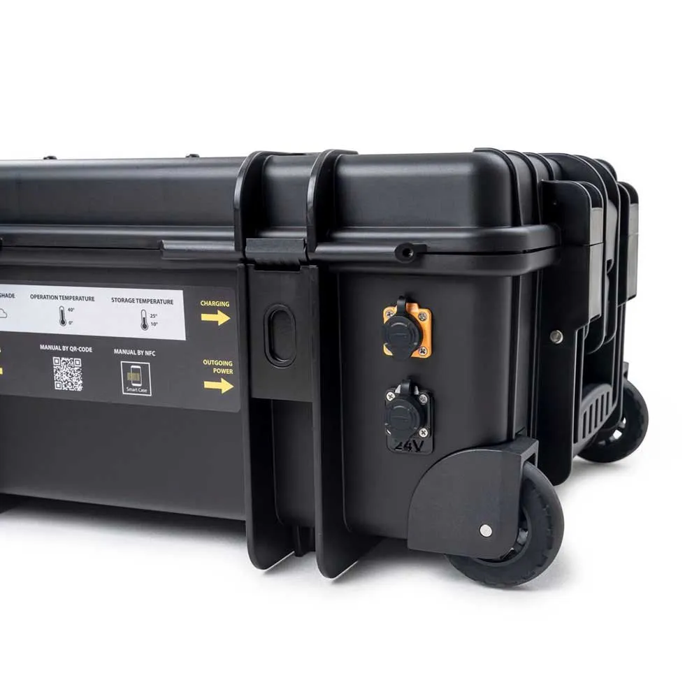 B&W Energy Case Pro1500 500w Bärbar Kraftstation, Black, One Size