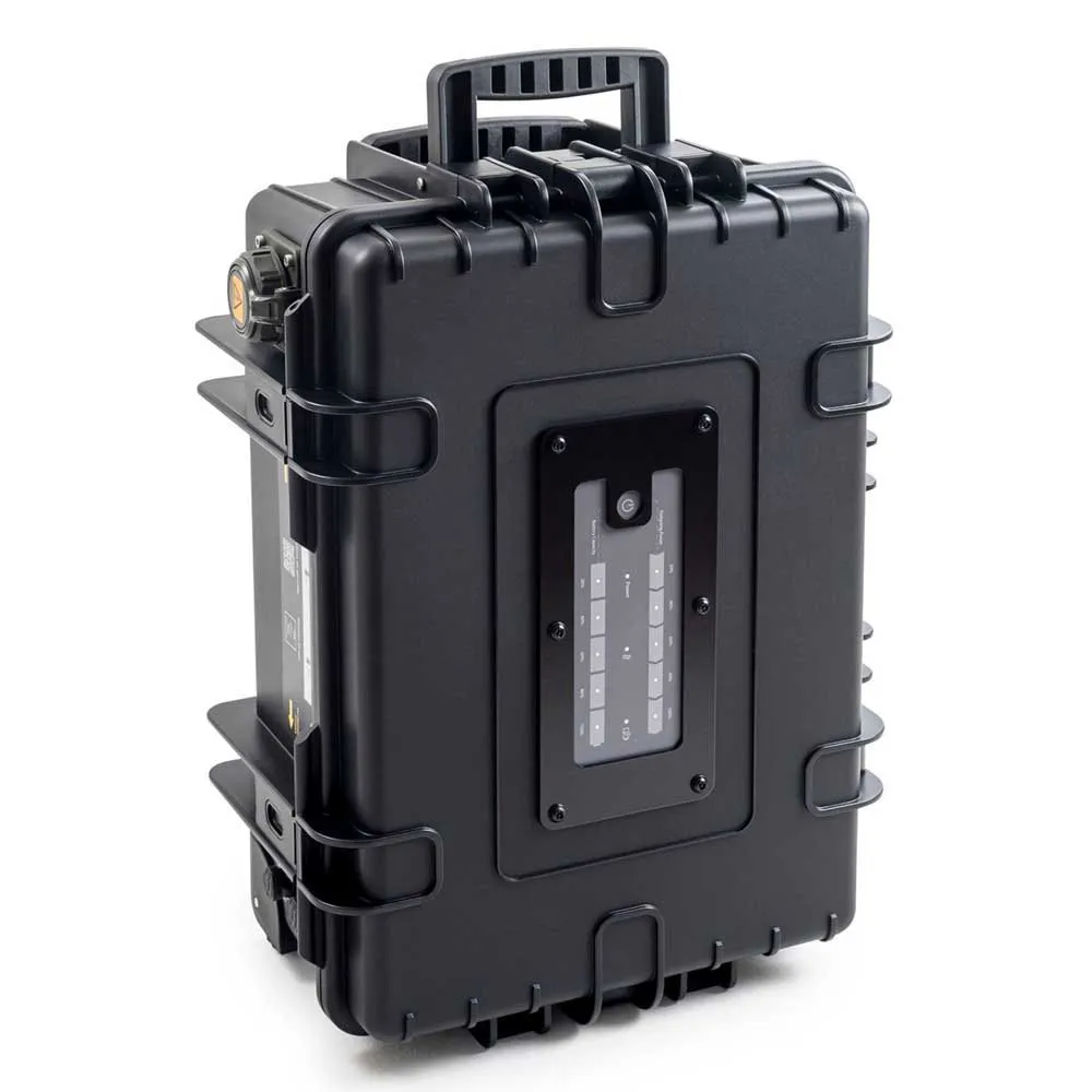 B&W Energy Case Pro1500 500w Bärbar Kraftstation, Black, One Size