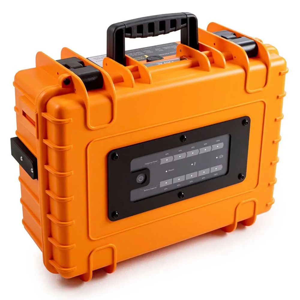 B&W Energy Case Pro500 500w Bärbar Kraftstation, Orange, One Size B&W Energy Case Pro500 500w Bärbar Kraftstation, Orange, One Size