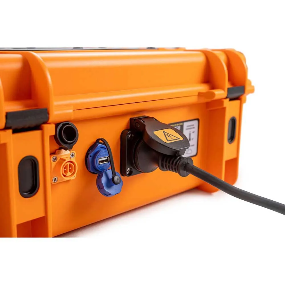B&W Energy Case Pro500 500w Bärbar Kraftstation, Orange, One Size B&W Energy Case Pro500 500w Bärbar Kraftstation, Orange, One Size