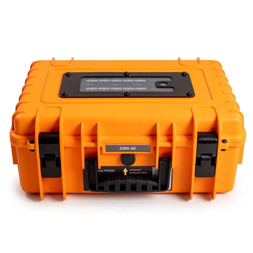 B&W Energy Case Pro500 500w Bärbar Kraftstation, Orange, One Size B&W Energy Case Pro500 500w Bärbar Kraftstation, Orange, One Size