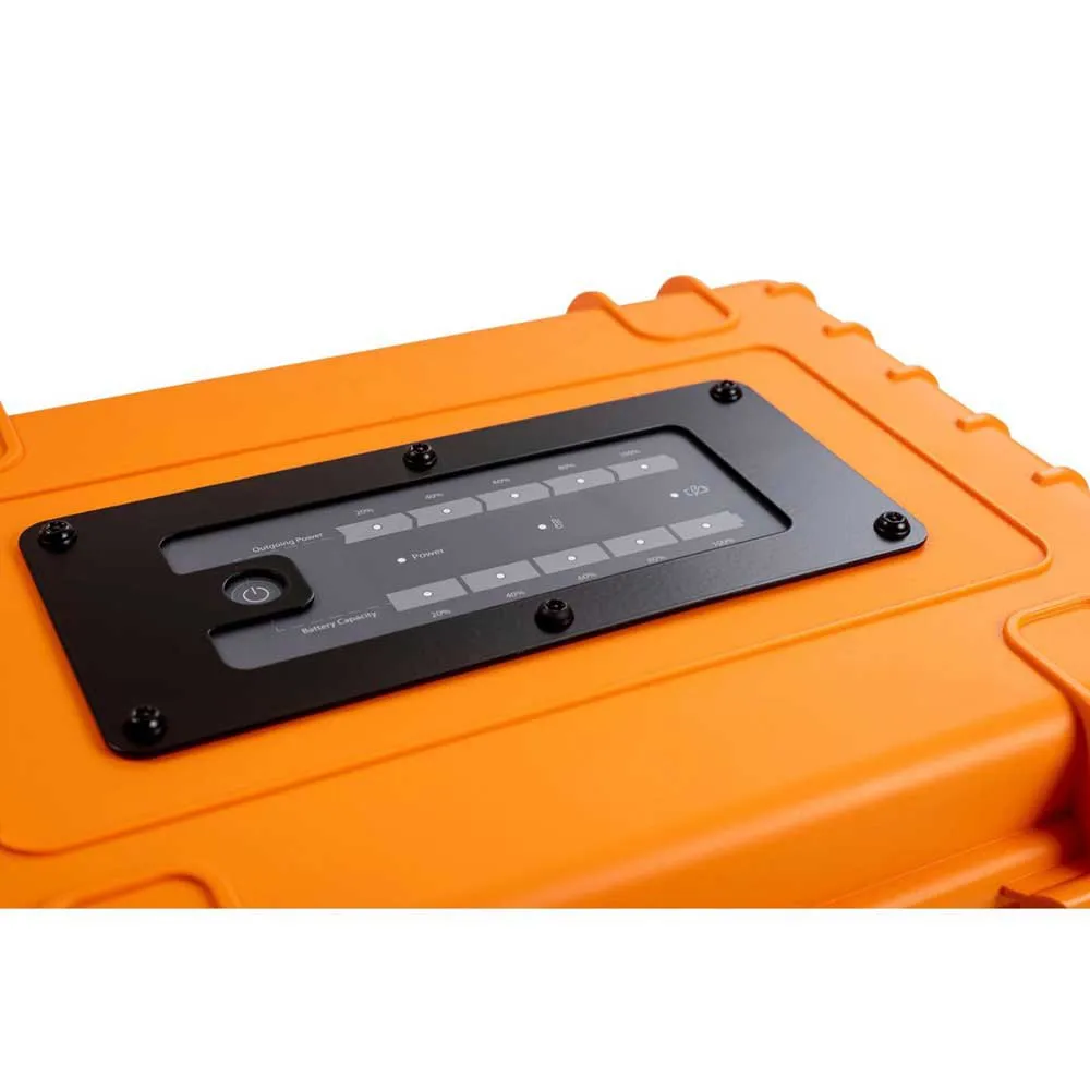B&W Energy Case Pro500 500w Bärbar Kraftstation, Orange, One Size B&W Energy Case Pro500 500w Bärbar Kraftstation, Orange, One Size