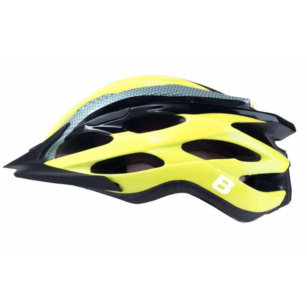 B-race Ivc589 Mtb-hjälm, Lime / black / grey