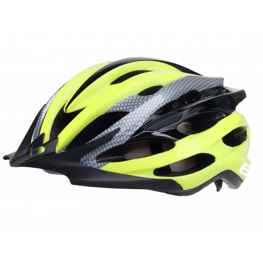 B-race Ivc589 Mtb-hjälm, Lime / black / grey