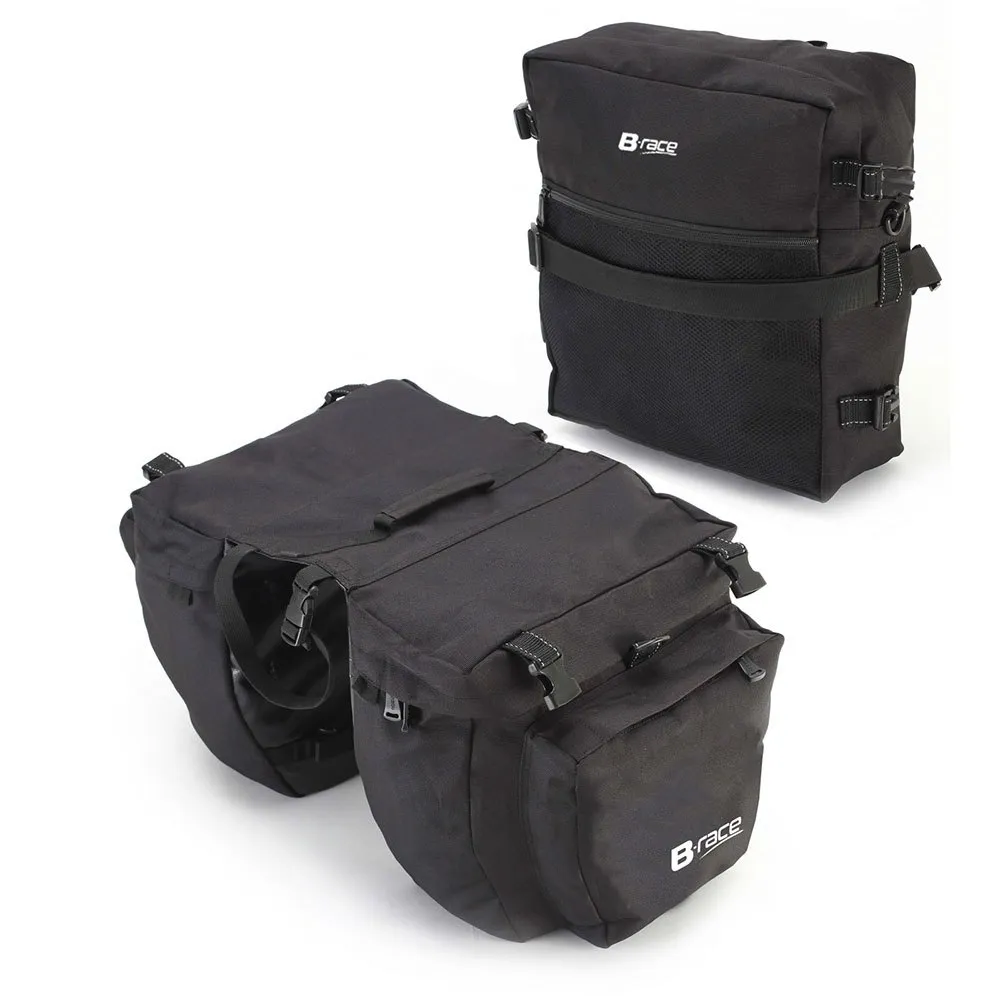 B-race Travel Sidoväskor 37l, Black, One Size
