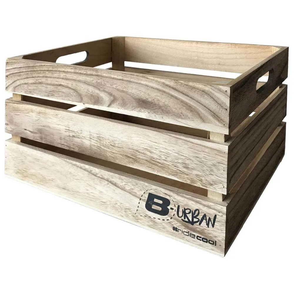 B-urban Willow Wood L Korg, Light brown, One Size