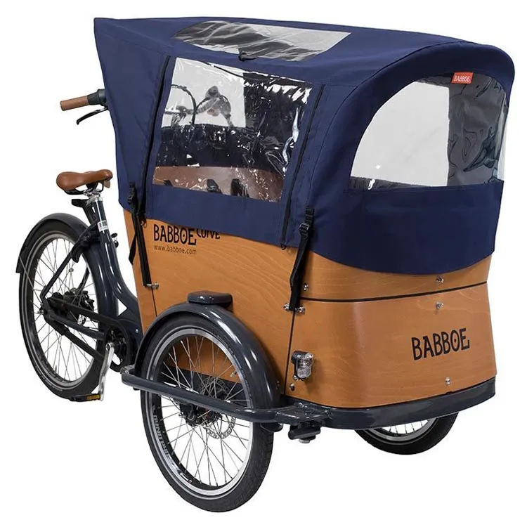 Babboe Curve Docril Regnskydd, Blue, One Size Babboe Curve Docril Regnskydd, Blue, One Size