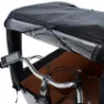 Babboe Dog Pvc Regnskydd, Black, One Size