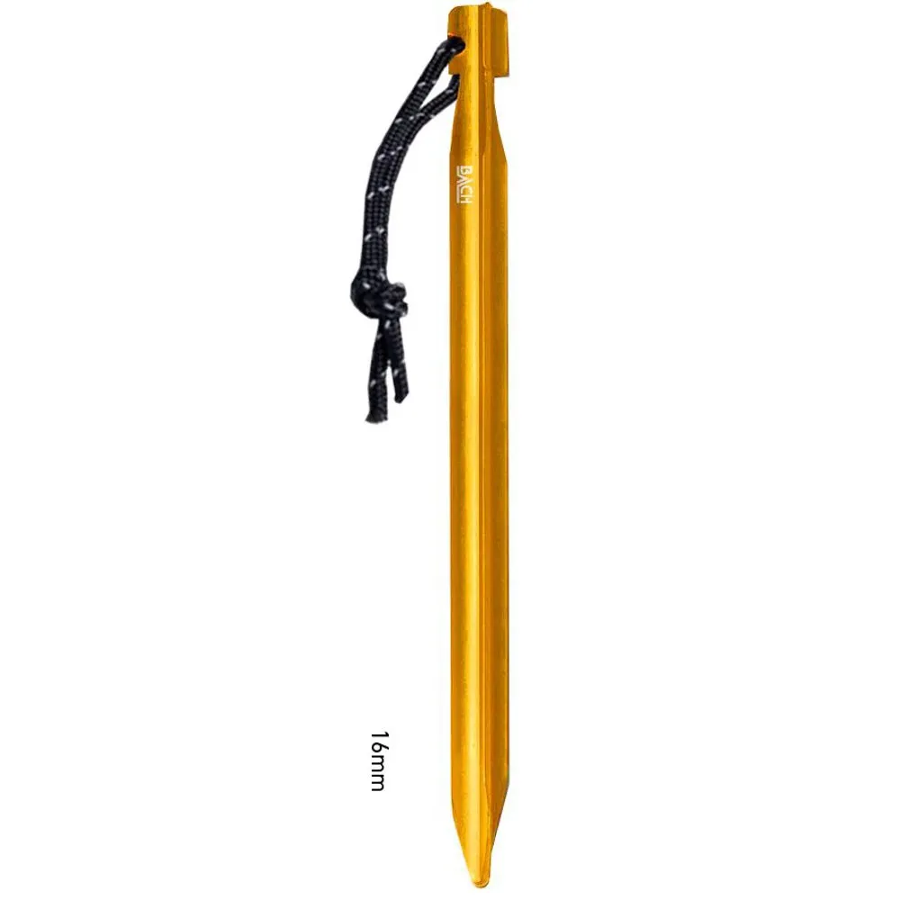 BACH Ul Twisted Y16 Tältspik 6 Enheter, Yellow sunrise, One Size BACH Ul Twisted Y16 Tältspik 6 Enheter, Yellow sunrise, One Size