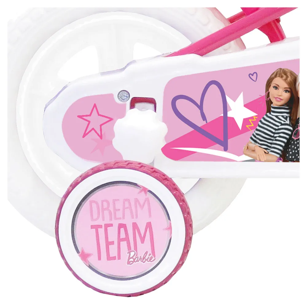 Barbie 10´´ Cykel, Pink / white, One Size